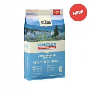 Acana D Sngls Dck Pmpkn 4 lb