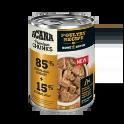 Acana Dog Can Poultry Chunks 12.8 oz