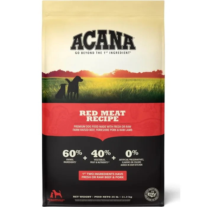 Acana Red Meat Recipe Grain-Free Dry Dog Food 13lb