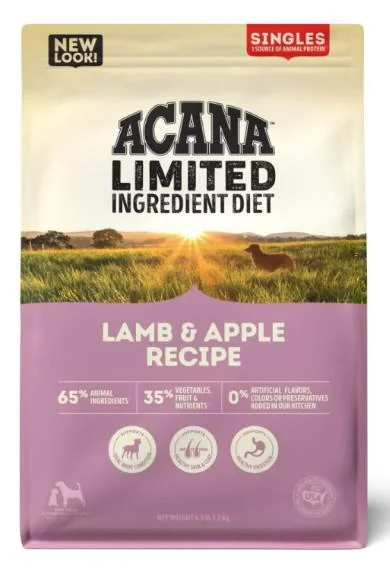 Acana Singles Limited Ingredient Dry Dog Food Lamb & Apple