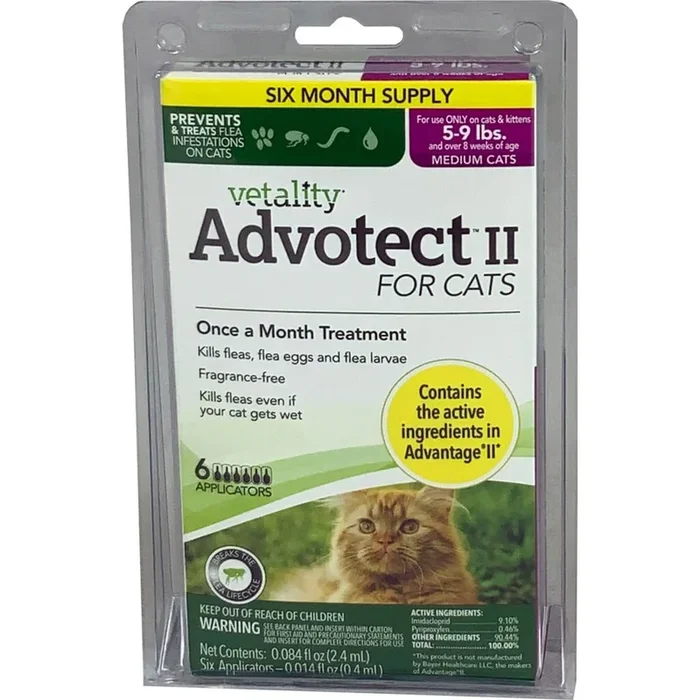 Advotect Ii Flea And Tick For Cats