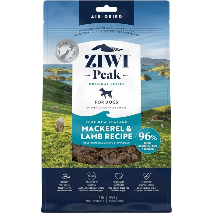 Air Dried Dog Food – Mackerel & Lamb Recipe