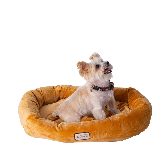 Armarkat Pet Bed 28-Inch By 21-Inch D02Czs-Small, Brown