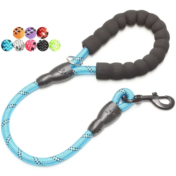 Baapet 2/4/5/6 Ft Dog Leash With Comfortable Padded Handle And Highly Reflective Threads For Small Medium And Large Dogs (2Ft-1/