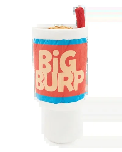 BARK Big Burp Slurp Plush Dog Toy
