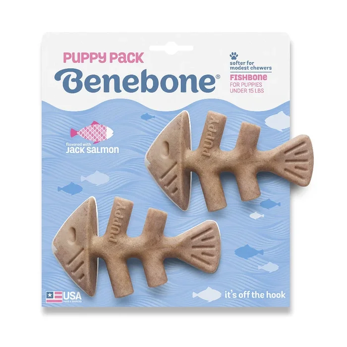 Benebone – Fishbone Chew Toy for Puppies