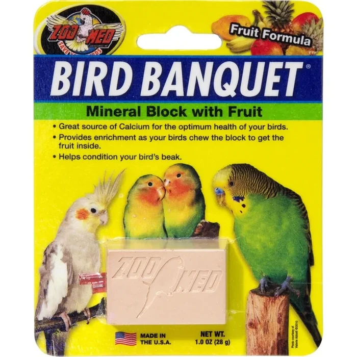 Bird Banquet Mineral Block Fruit Formula