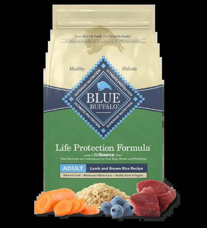 Blue Buffalo Adult Lamb and Brown Rice Dry Dog Food