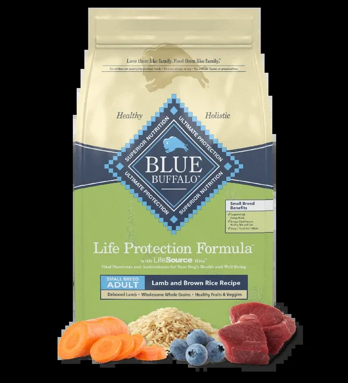 Blue Buffalo Life Protection Formula Adult Small Breed Lamb and Brown Rice Dry Dog Food