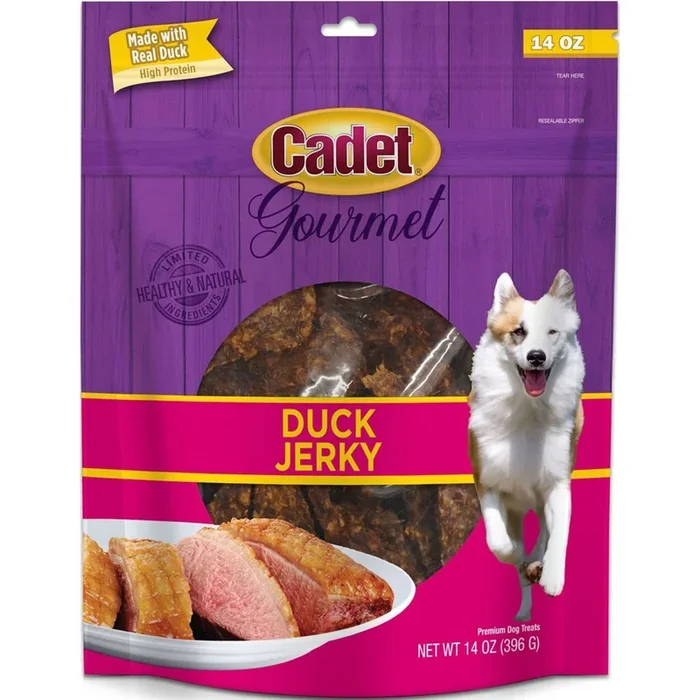 Cadet Gourmet Duck Jerky Dog Treats
