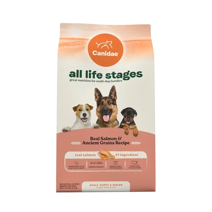 Canidae All Life Stages Dry Dog Food – Salmon & Ancient Grains – 5lb Bag