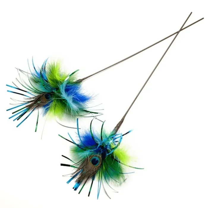Cat Teaser – PEACOCK SPARKLER – 36″