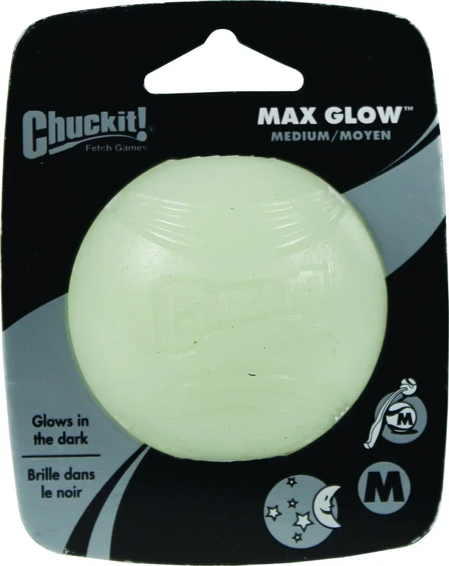 ChuckIt Max Glow Ball Dog Toy