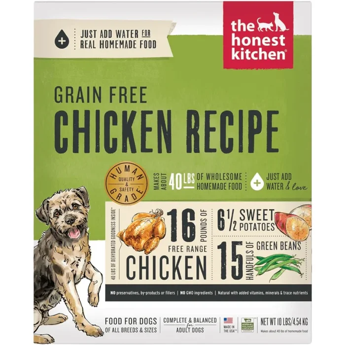 Dehydrated Dog Food – Grain Free Chicken Recipe