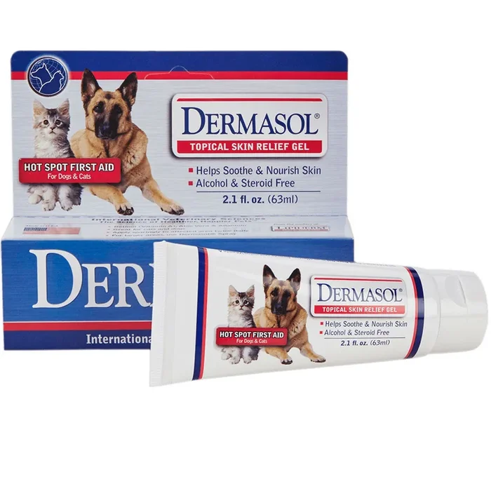 Dermasol Skin Care Gel for Cats & Dogs (2.1 oz)