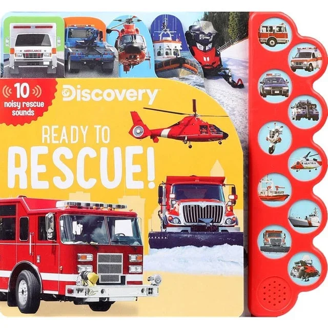 Discovery: Ready to Rescue! 10-Button Sound Book