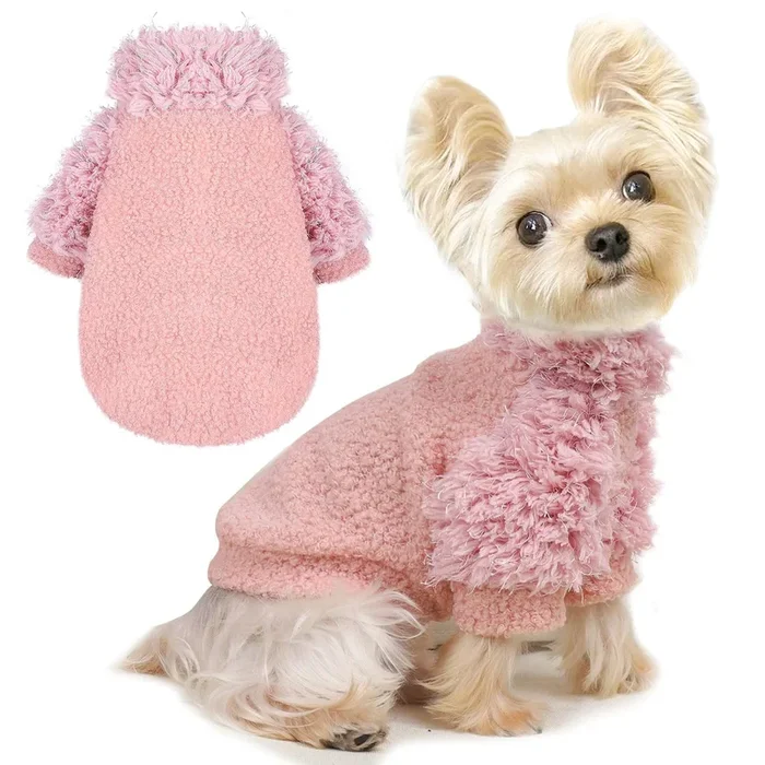 Dog Classic Sweater Chihuahua Sweatshirt Valentine’S Day Dog Clothes For Small Dogs Girl Boy Soft Fleece Coat For Small Medium D