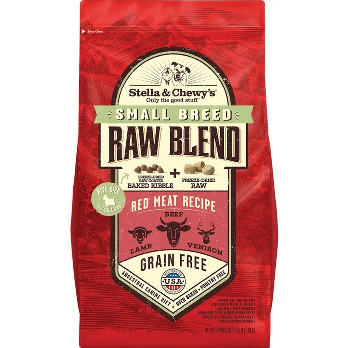 Dry Dog Food – Raw Blend – Grain Free – Red Meat Small Breed