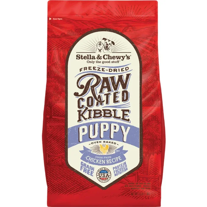 Dry Dog Food – Raw Coated – Grain Free – PUPPY Chicken