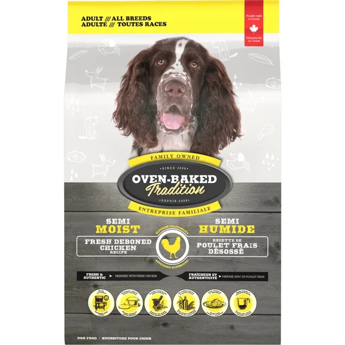 Dry Dog Food, Semi-Moist Chicken, Adult