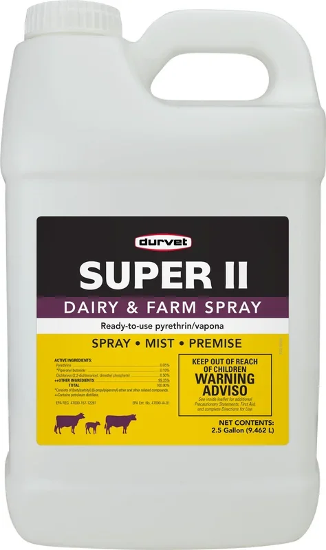 Durvet Super Ii Dairy & Farm Spray Rtu (Pack Of 4)