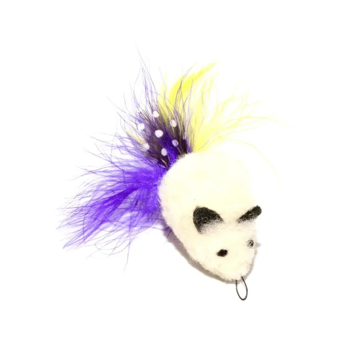 Easy Clip Attachment – CAT LURES – WOOLLY FEATHER MOUSE
