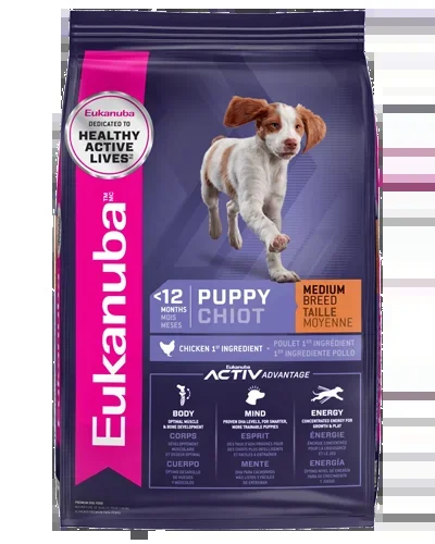 Eukanuba Puppy Early Advantage Medium Breed – 4.5 lb Dry Dog Food