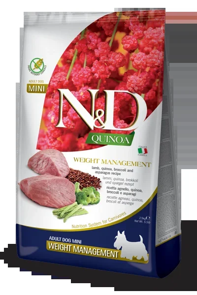 Farmina – N&D – Quinoa – Weight Management – Adult Dry Dog Food