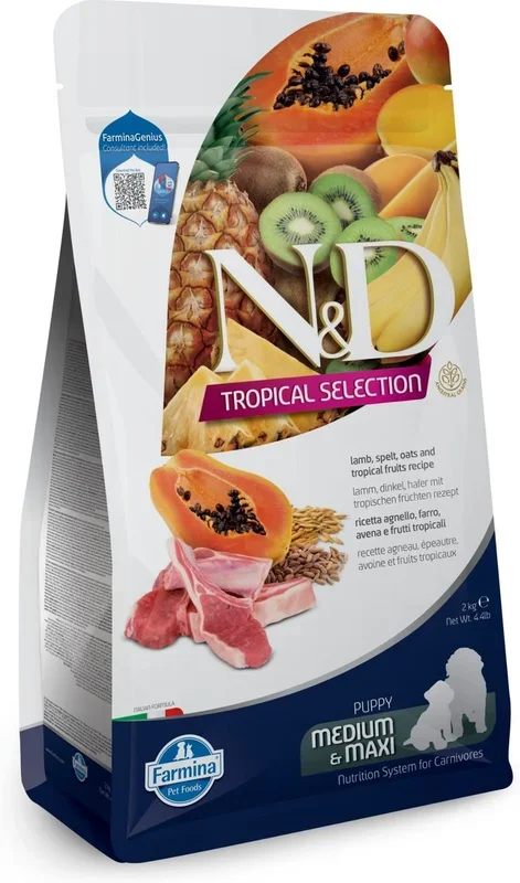 Farmina – N&D – Tropical Selection Lamb Dry Puppy Food