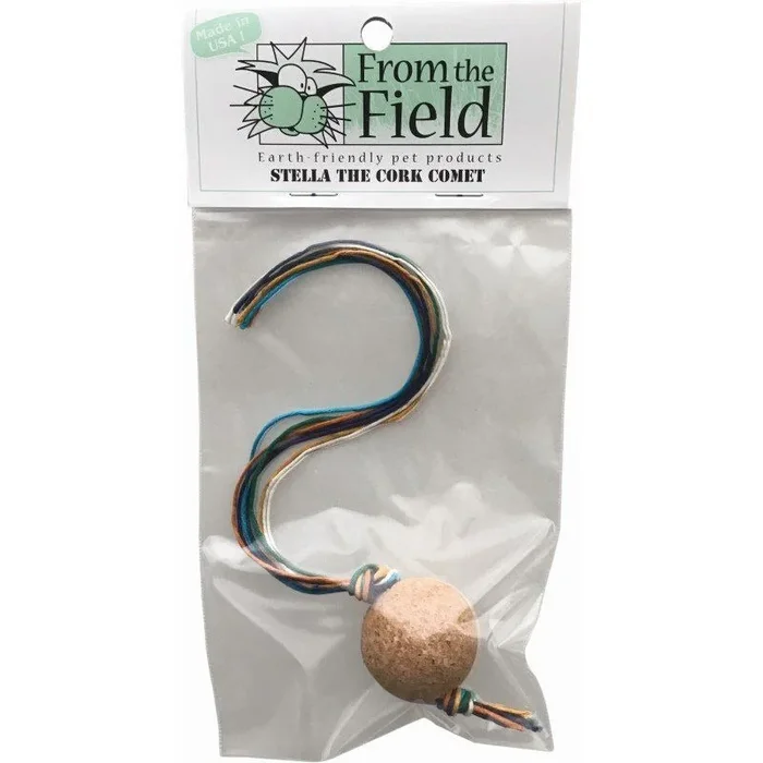 From the Field Stella The Cork Comet Catnip Toy