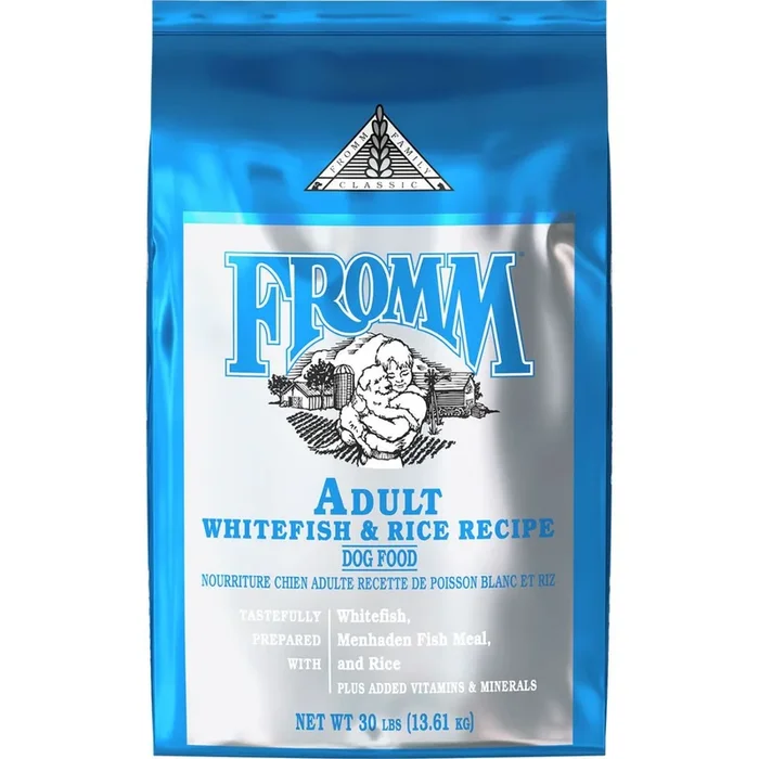 Fromm Classic Dry Dog Food – Whitefish & Rice – 30lb Bag