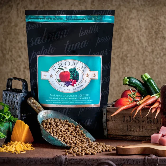 Fromm Four-Star Dry Dog Food – Salmon Tunalini – 12lb Bag