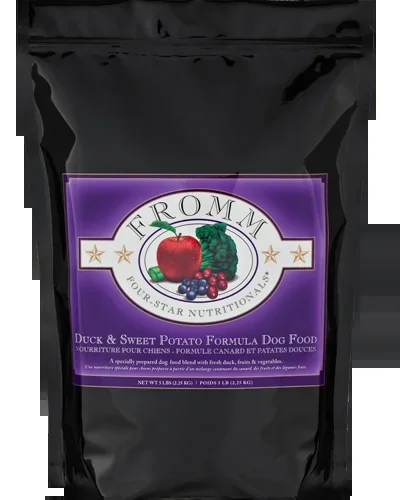 Fromm Four Star Duck and Sweet Potato Formula – 4 lb.