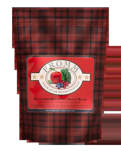 Fromm Four Star Highlander Beef, Oats n Barley – 4 lb Dry Dog Food