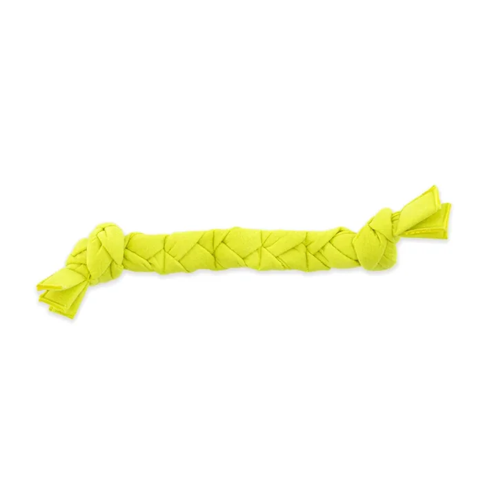 GURU Squeaking Tennis Snuffle Rope Dog Toy 12in