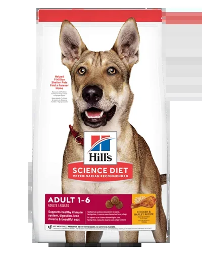 Hill’s Science Diet Adult Chicken & Barley Recipe Dry Dog Food – 38.5 lbs.