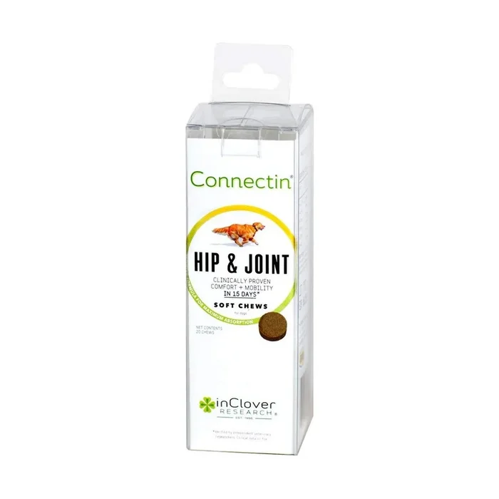 inClover Hip and Joint Soft Chews Supplement for Dogs 20Ct.