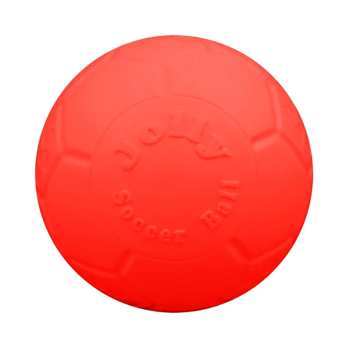 Jolly Pet Soccer Ball Dog Toy Ocean Orange 4in