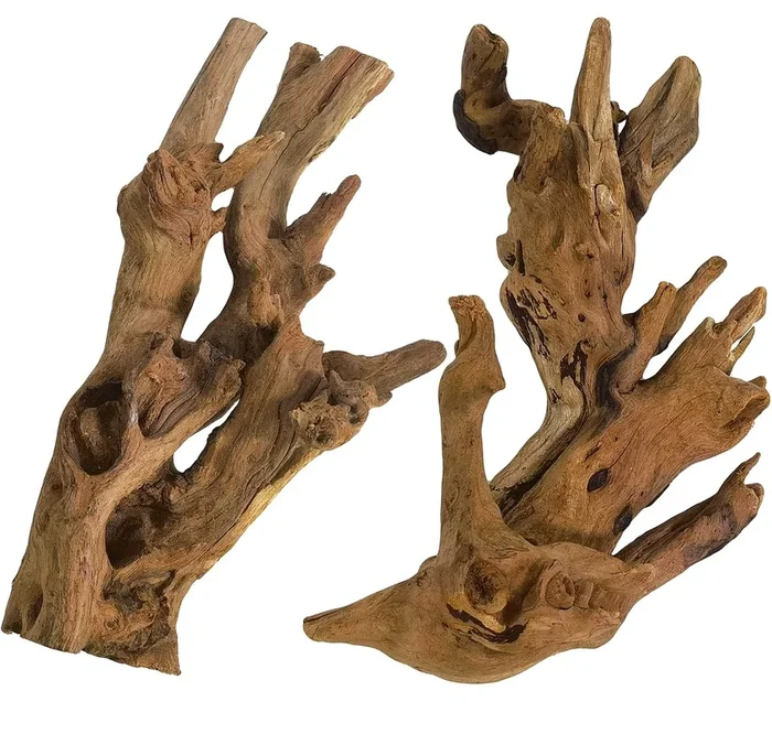 Kathson Natural Aquarium Driftwood Decoration Branches Reptiles Terrarium Ornament Wood Fish Tank Habitat Decor Assorted Sizes W