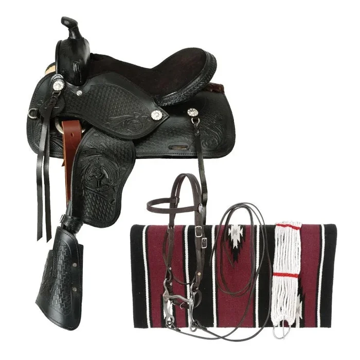 Kelly Silver Star Jr. Classic Pony Saddle Package