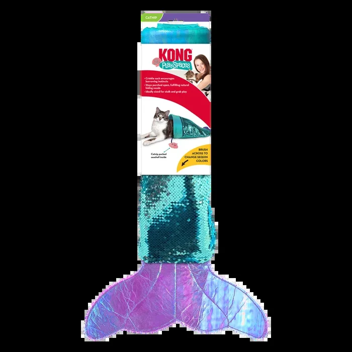 KONG Play Spaces SeaQuins Sack Cat Toy