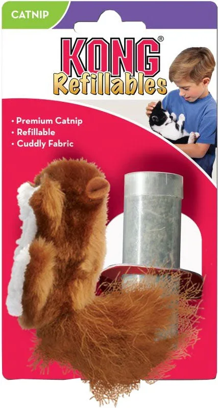 KONG REFILLABLES SQUIRREL