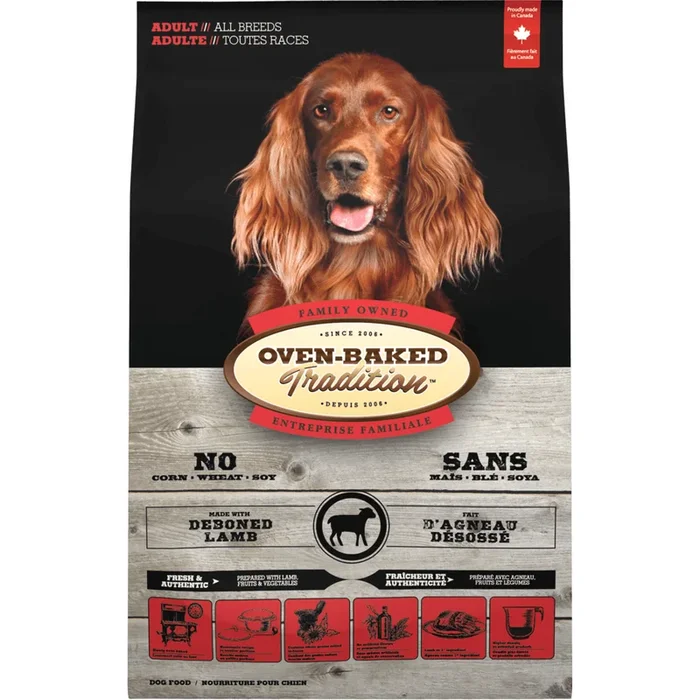 *Little Damaged* Dry Dog Food – Lamb – Adult – 25 lb (Please Use By 2027-02-03) *Pickup Only*