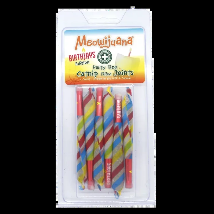 Meowijuana – Birthjays Party Size Catnip Joints