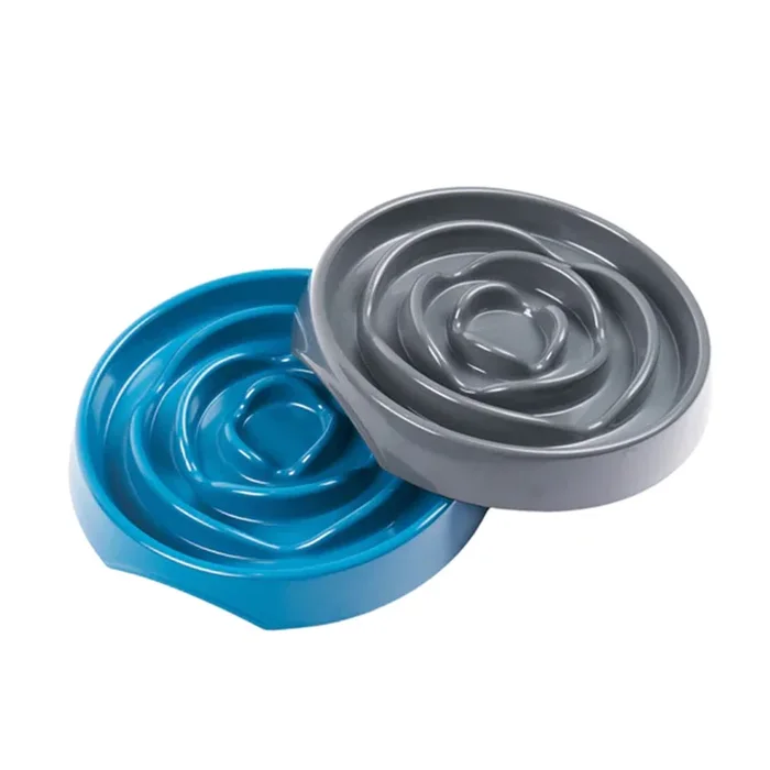 Messy Mutts/Cats Slow Interactive Feeder Bowl – For Dogs & Cats