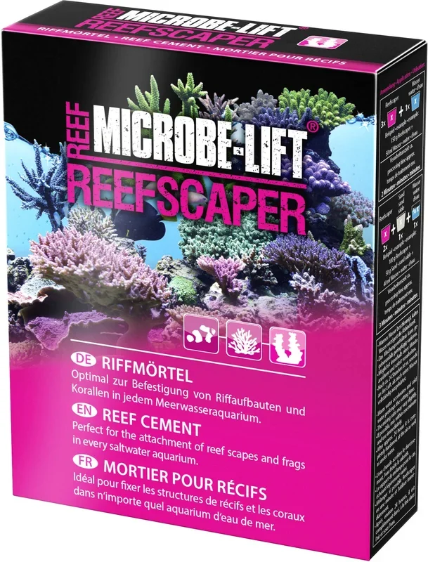 Microbe-Lift – Reefscaper | Reef Mortar, Coral Glue, Perfect For Fixing Reef Superstructures, Corals And Offshoots In Any Marine