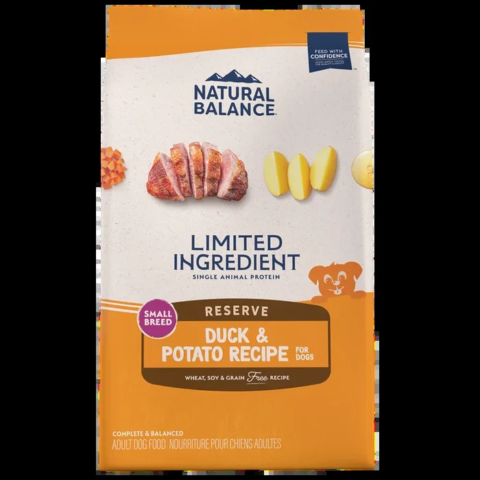 Natural Balance® Limited Ingredient Reserve Grain Free Duck & Potato Small Breed Recipe Dry Dog Food