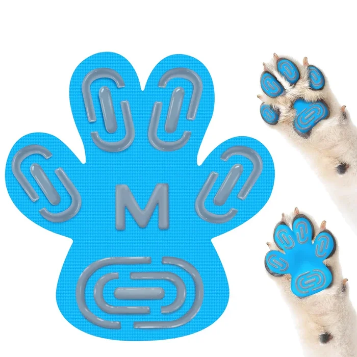 Non-Slip Dog Paw Protector Pads For Senior Dogs, Dog Paw Adhesive Pads On Hardwood Floor,Senior Pets Essentials With Strong Trac