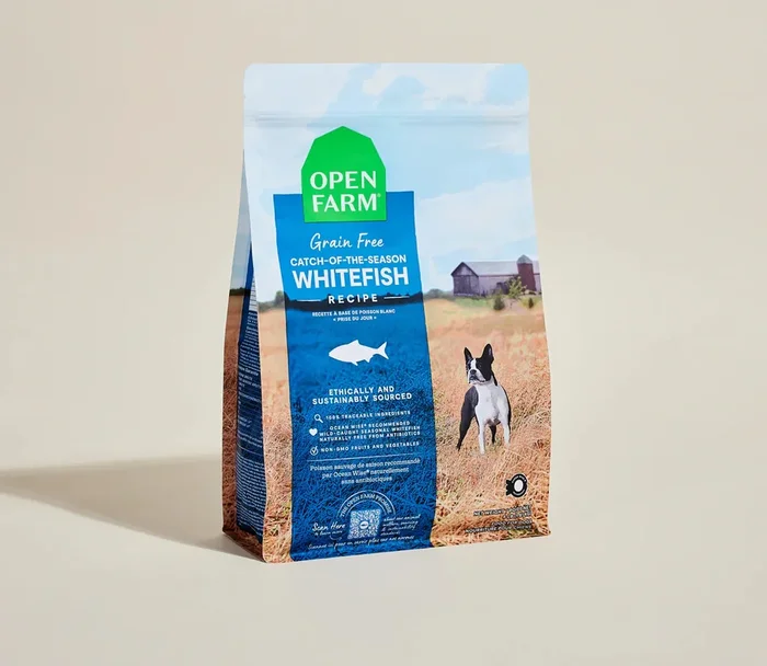 Open Farm Grain Free Dry Dog Food – Catch-of-the-Season Whitefish – 4lb Bag