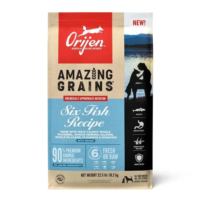 Orijen – Six Fish With Grains Dry Dog Food